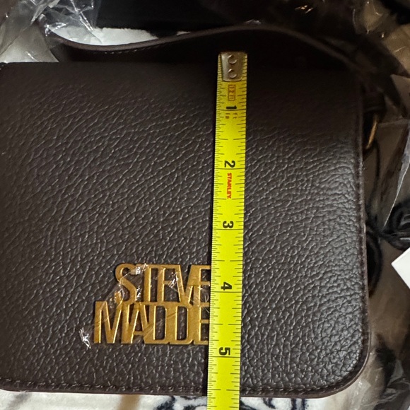 NWT Steve Madden Brown Mainline Coffee Boscar Crossbody Bag - Picture 4 of 11